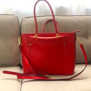 Beautiful red Satchel bag